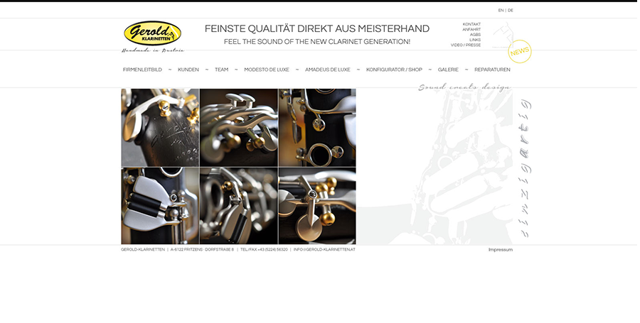 Tamas Tarjan - Webdesign