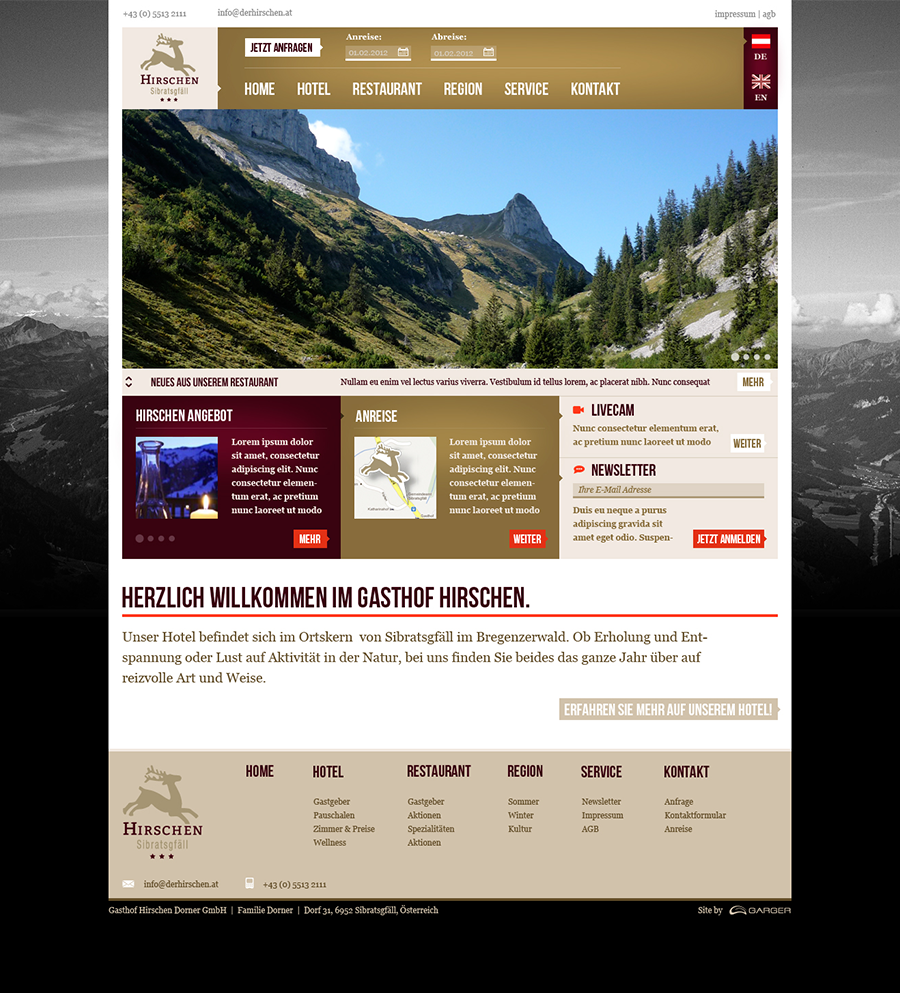 Tamas Tarjan - Webdesign