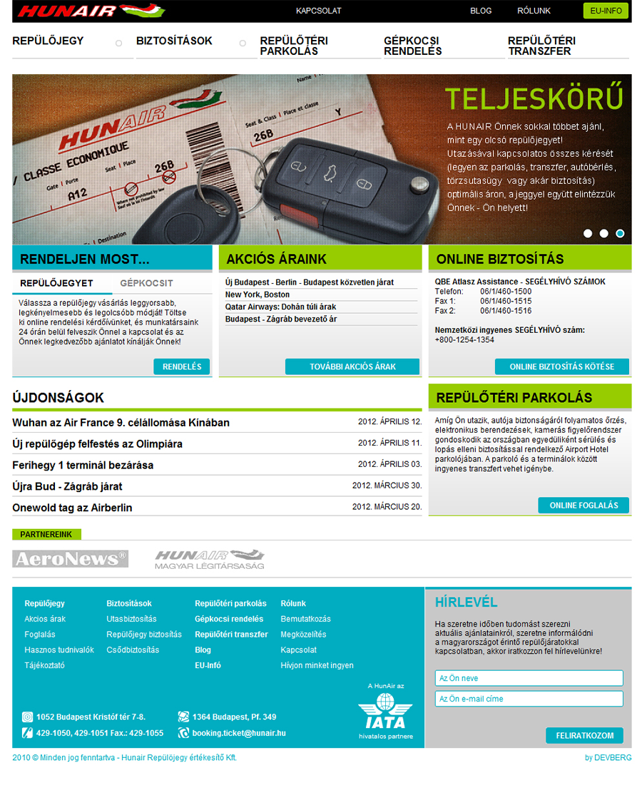 Tamas Tarjan - Webdesign