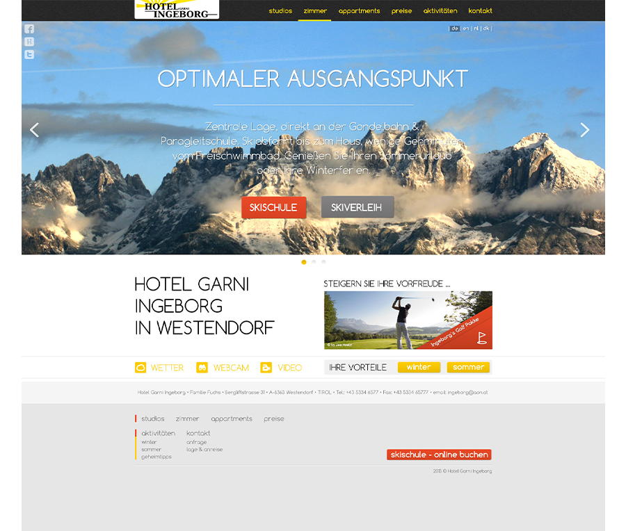 Tamas Tarjan - Webdesign
