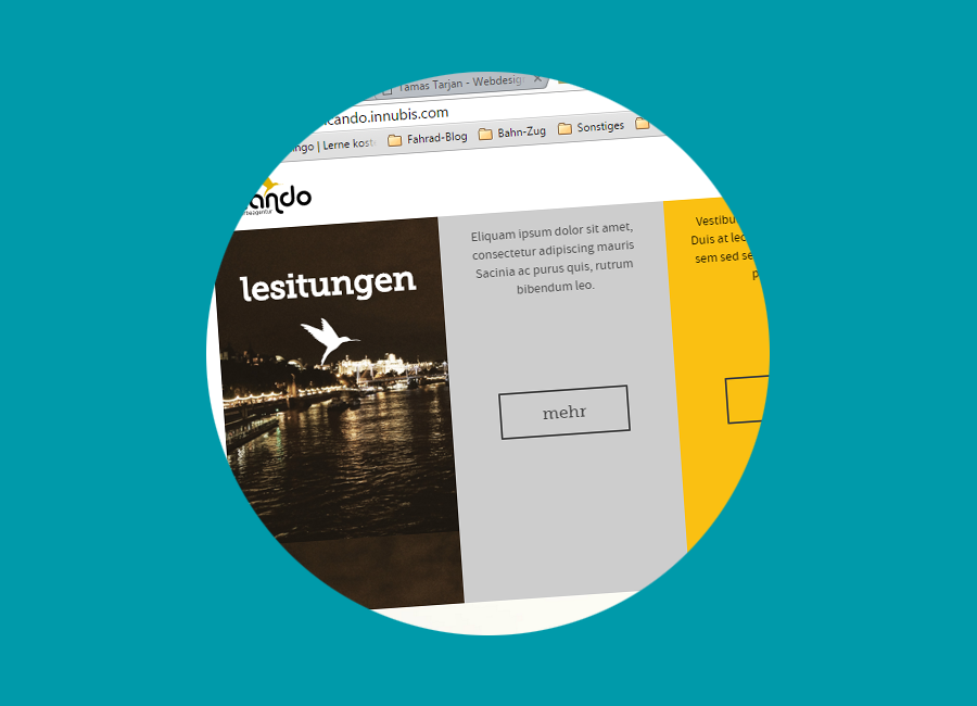 Tamas Tarjan - webdesign
